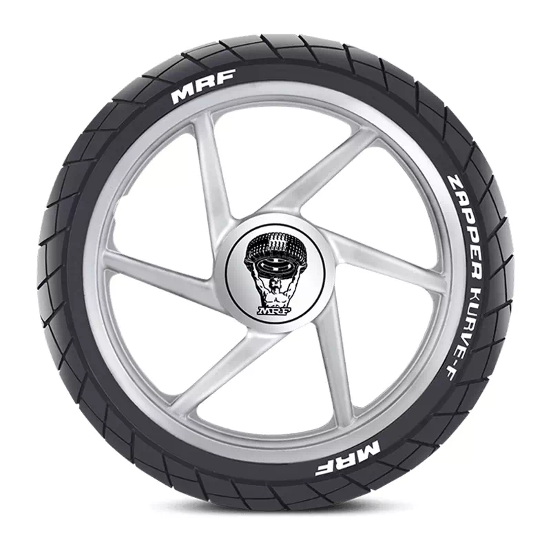 MRF ZAPPER KURVE-F 110/70 17 Tubeless 54 S Front