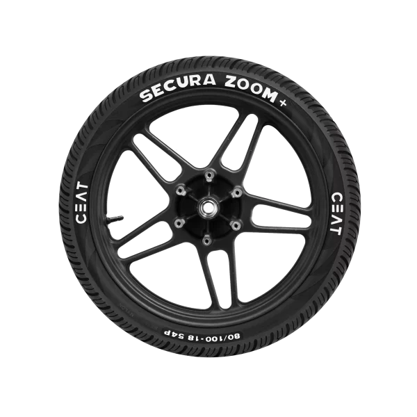 CEAT SECURA ZOOM+ 275 18 Requires Tube 48 P FRONT/REAR