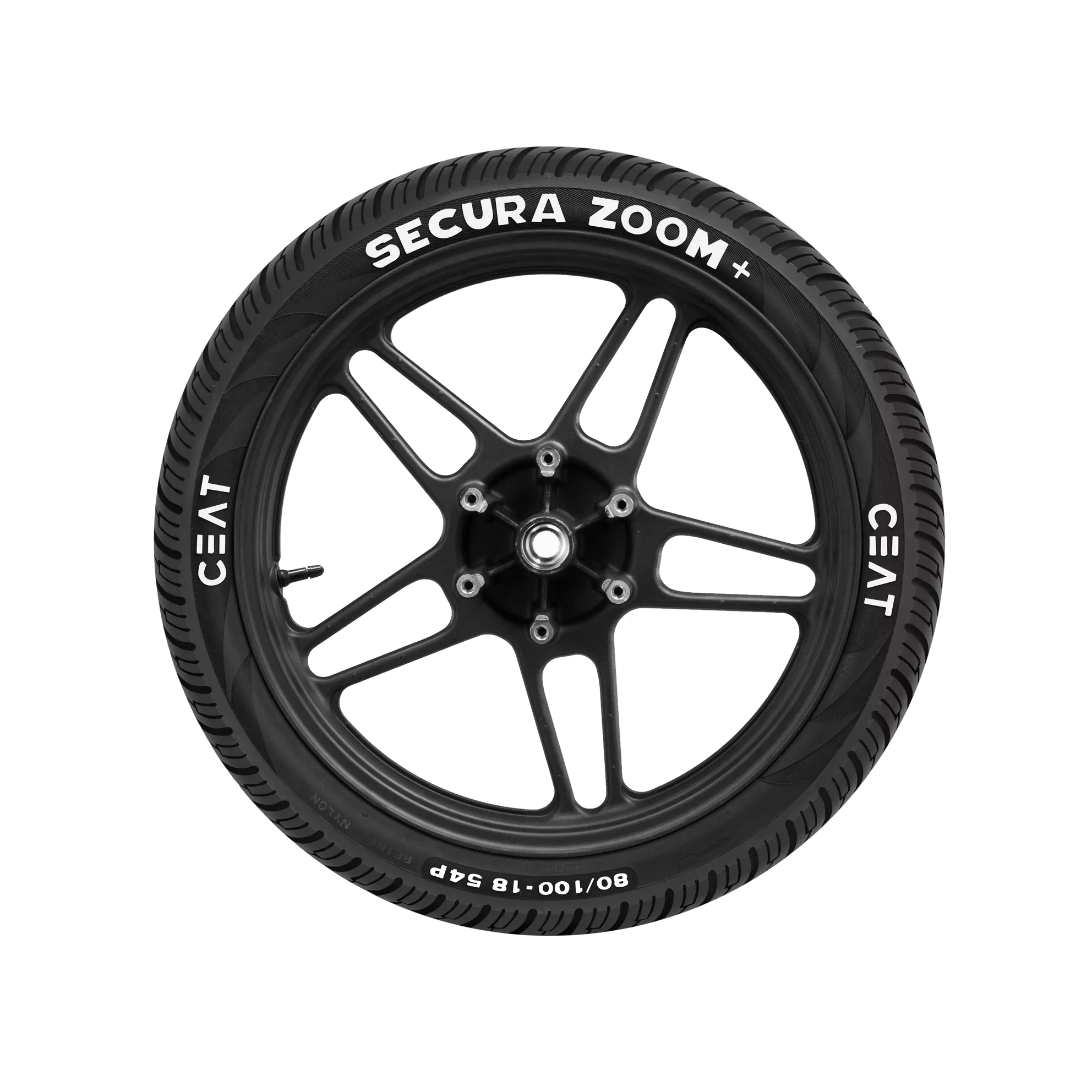 CEAT SECURA ZOOM+ CEAT ZOOM+ 100/80 17 Tubeless P Front