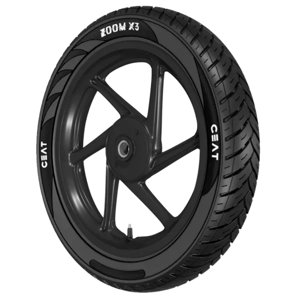CEAT ZOOM X3 (Motorcycle) 100/90 18 Tubeless 56 P PSAFE FRONT/REAR